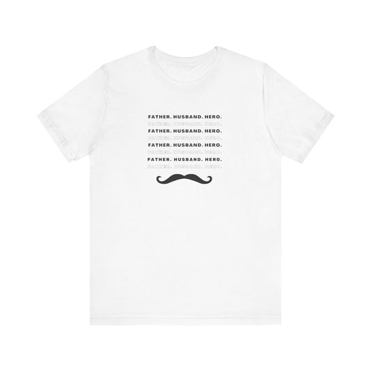Moustache Unisex Jersey Short Sleeve Tee