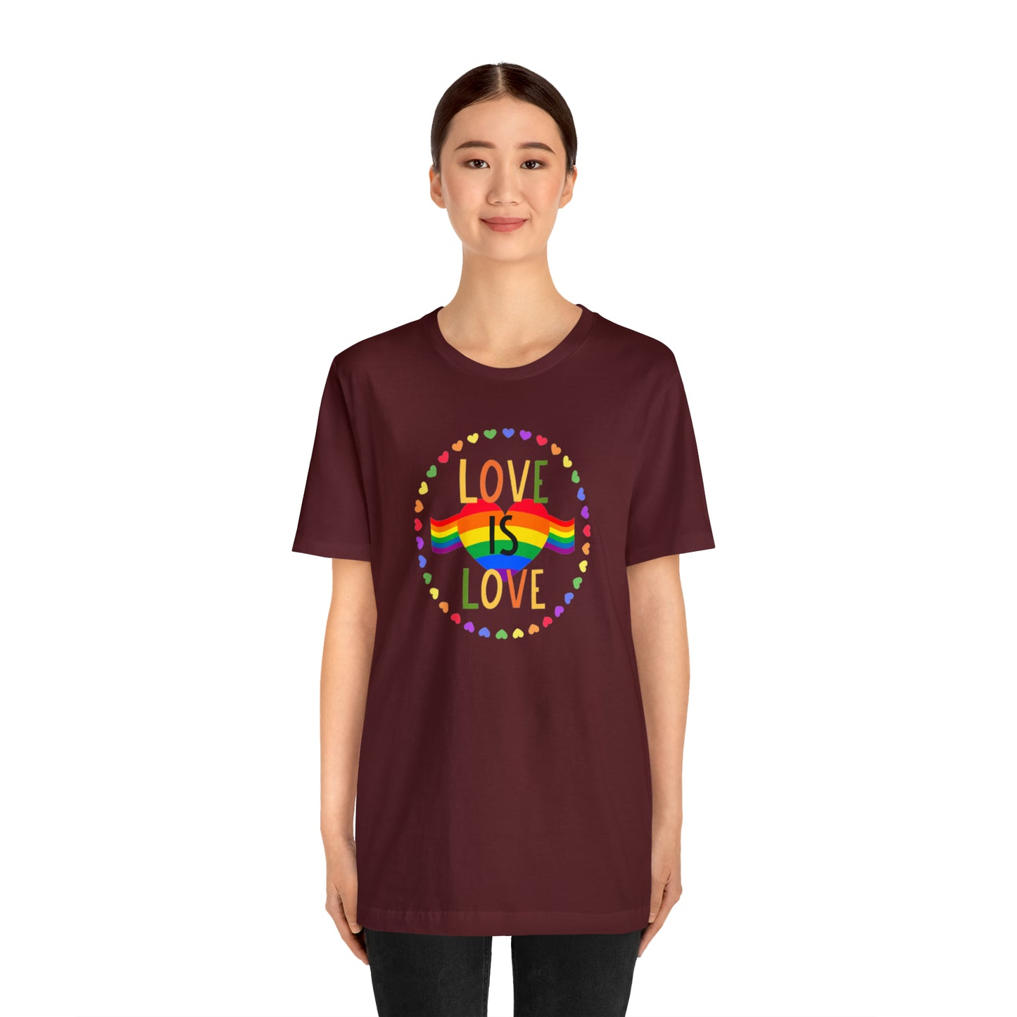 Love Unisex Jersey Short Sleeve Tee
