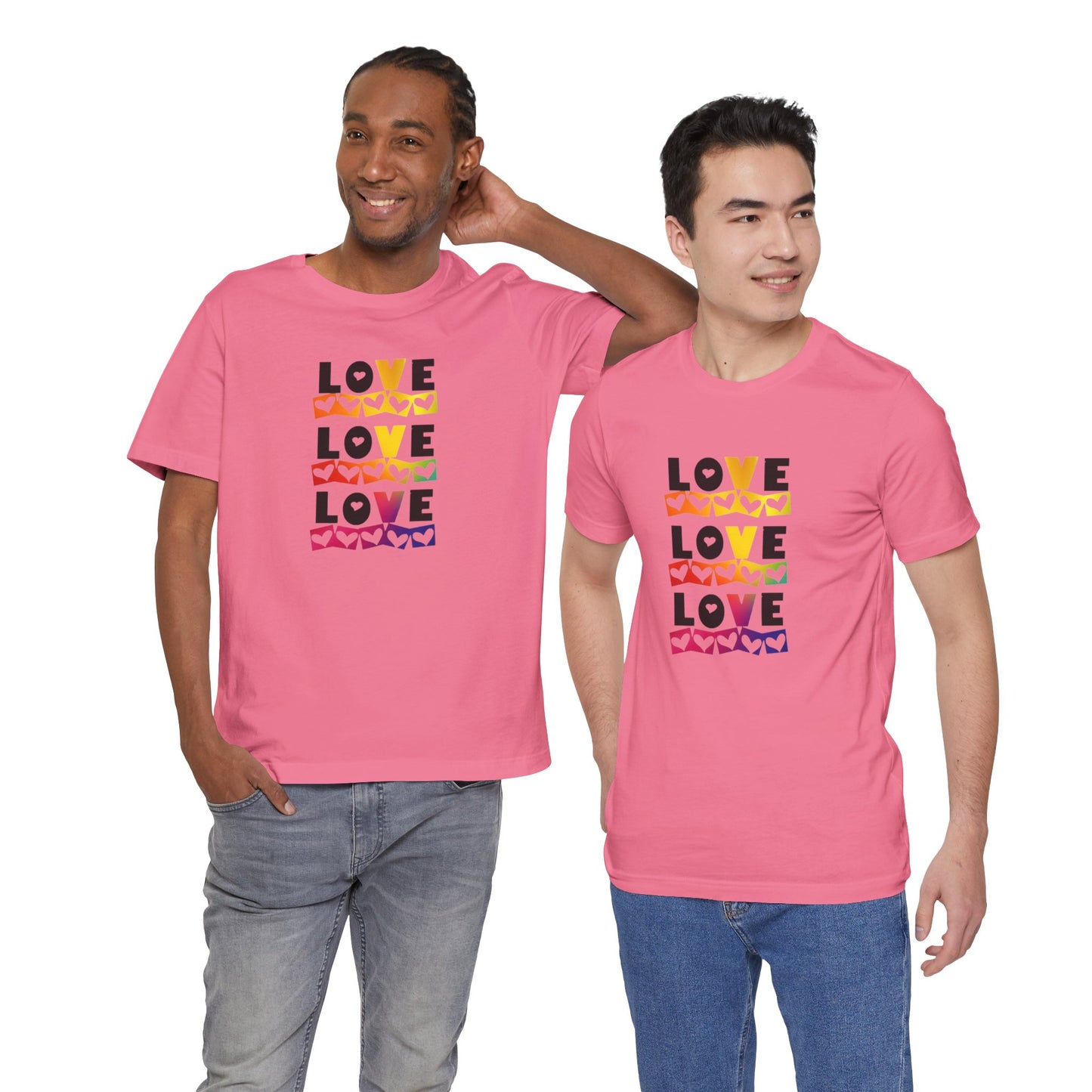 Love love love Unisex Jersey Short Sleeve Tee