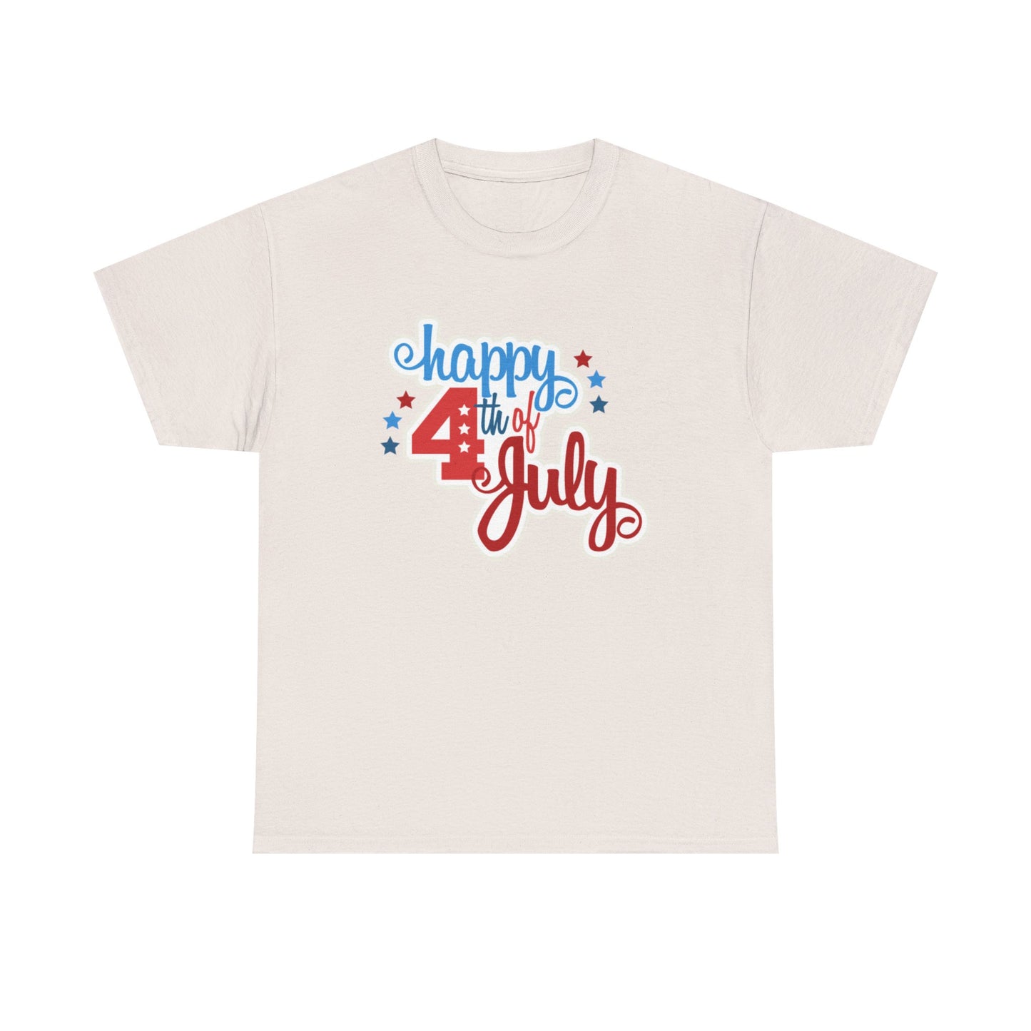 Happy 4th Unisex Heavy Cotton Tee
