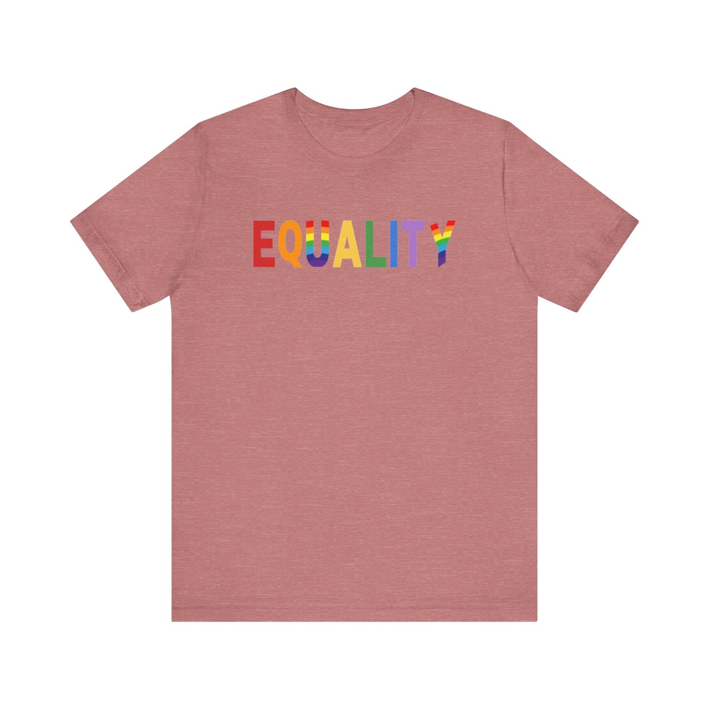 EQUALITY Unisex Jersey Short Sleeve Tee