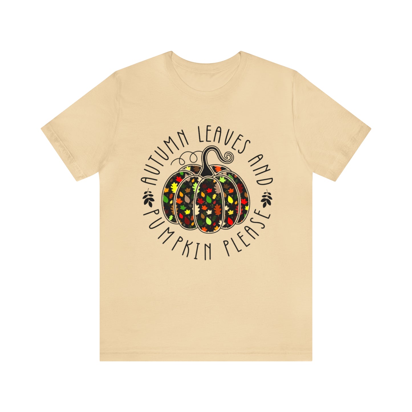 Autumn leaves Unisex Jersey Short Sleeve Tee