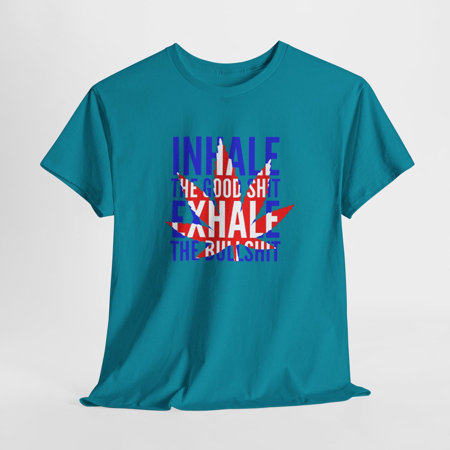Inhale/ exhale Unisex Heavy Cotton Tee