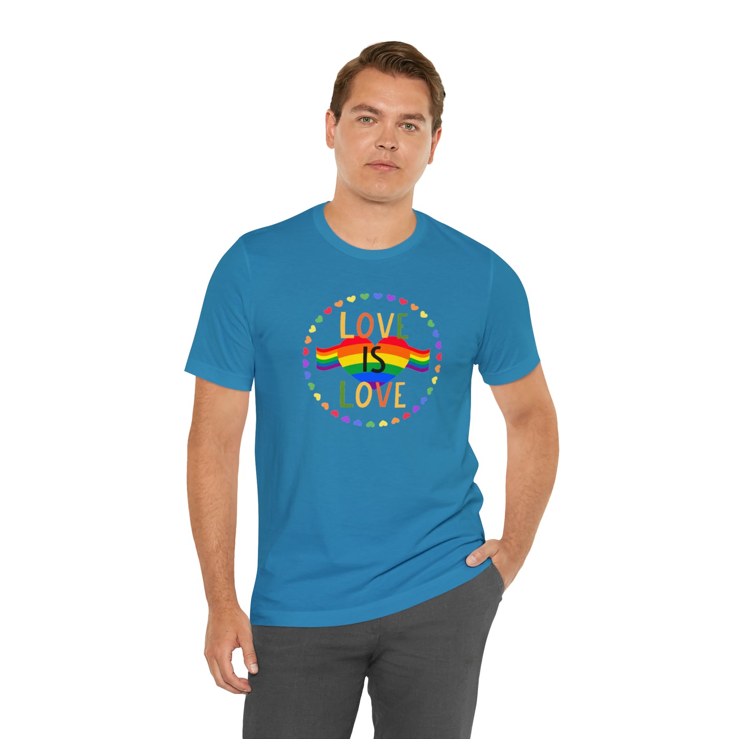 Love Unisex Jersey Short Sleeve Tee