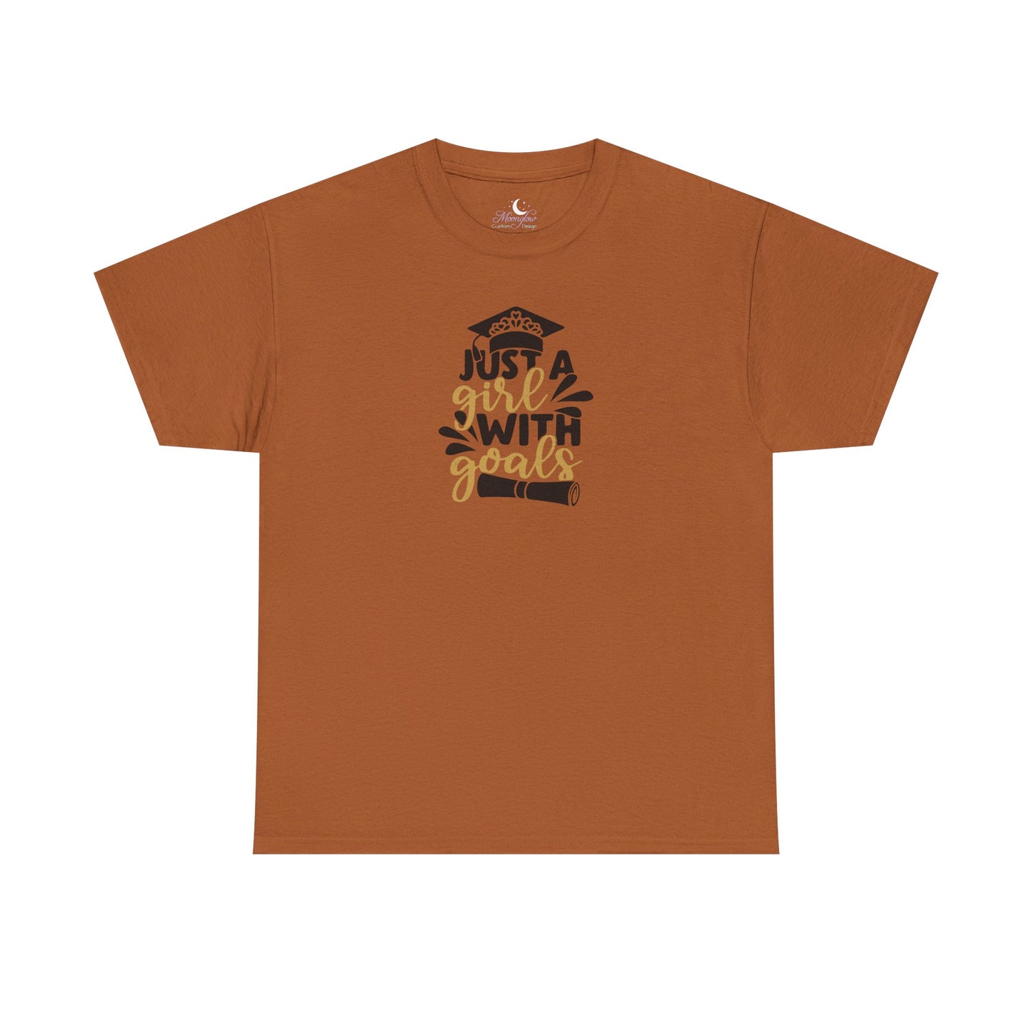 Girl with goals Unisex Heavy Cotton Tee - Senior Class Shirt