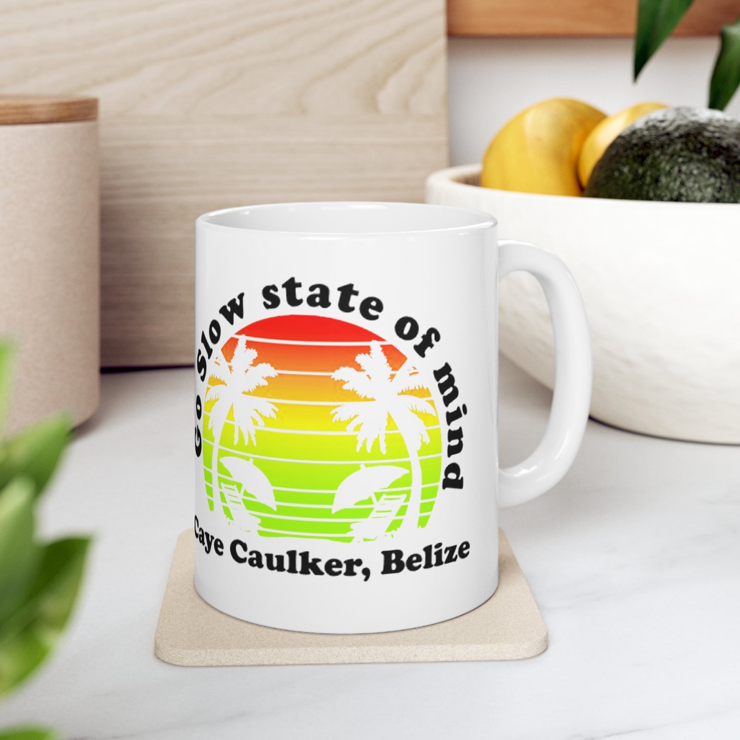 Go Slow State of mind Ceramic Mug 11oz