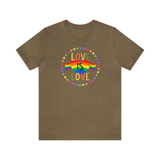 Love Unisex Jersey Short Sleeve Tee