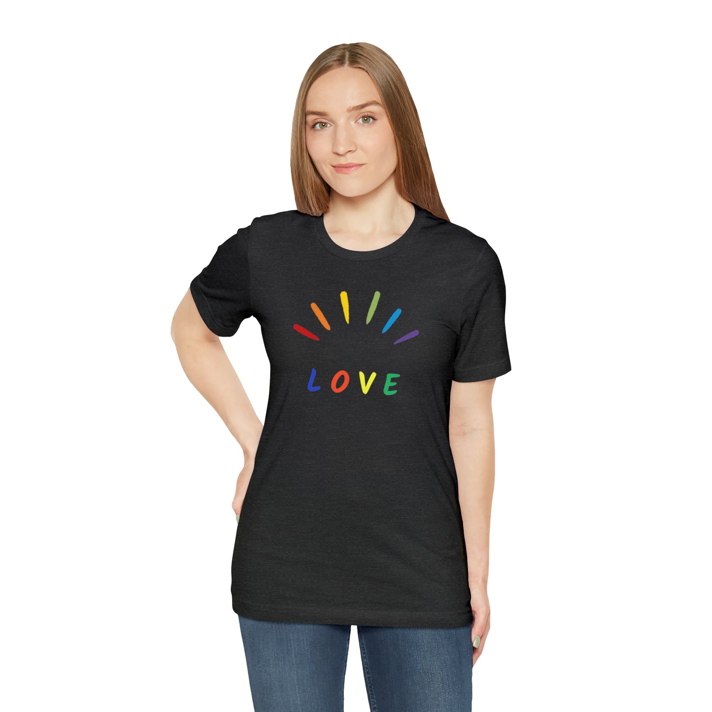 Love Unisex Jersey Short Sleeve Tee