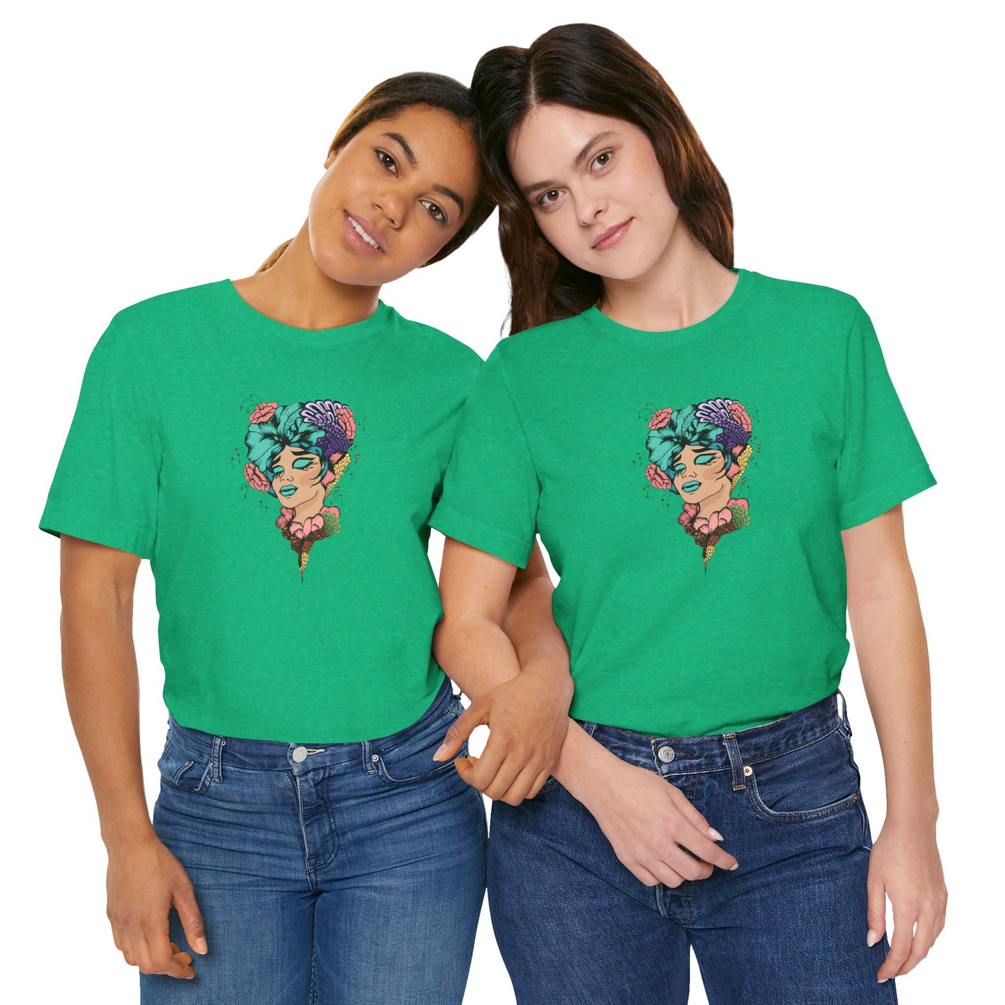 Queen Bee Vibe Unisex Jersey Short Sleeve Tee
