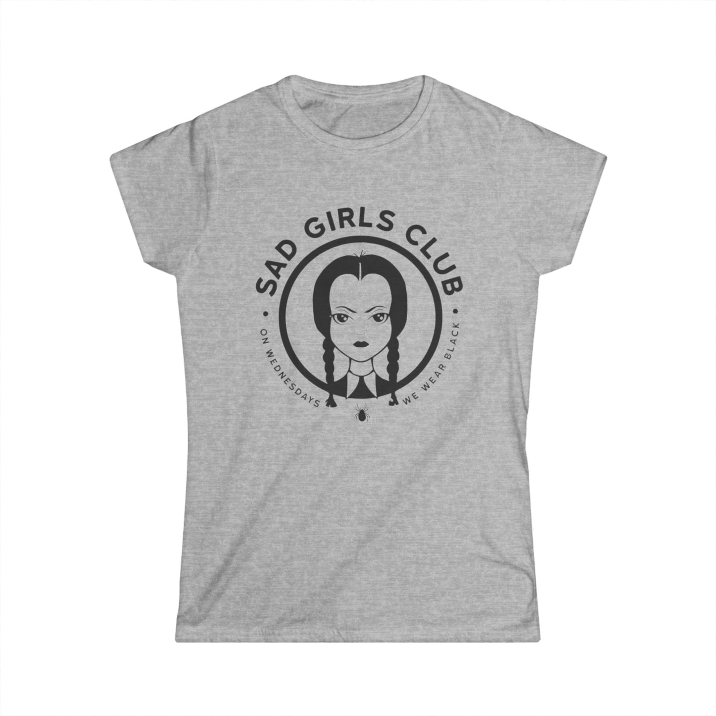 Sad girl Women's Softstyle Tee