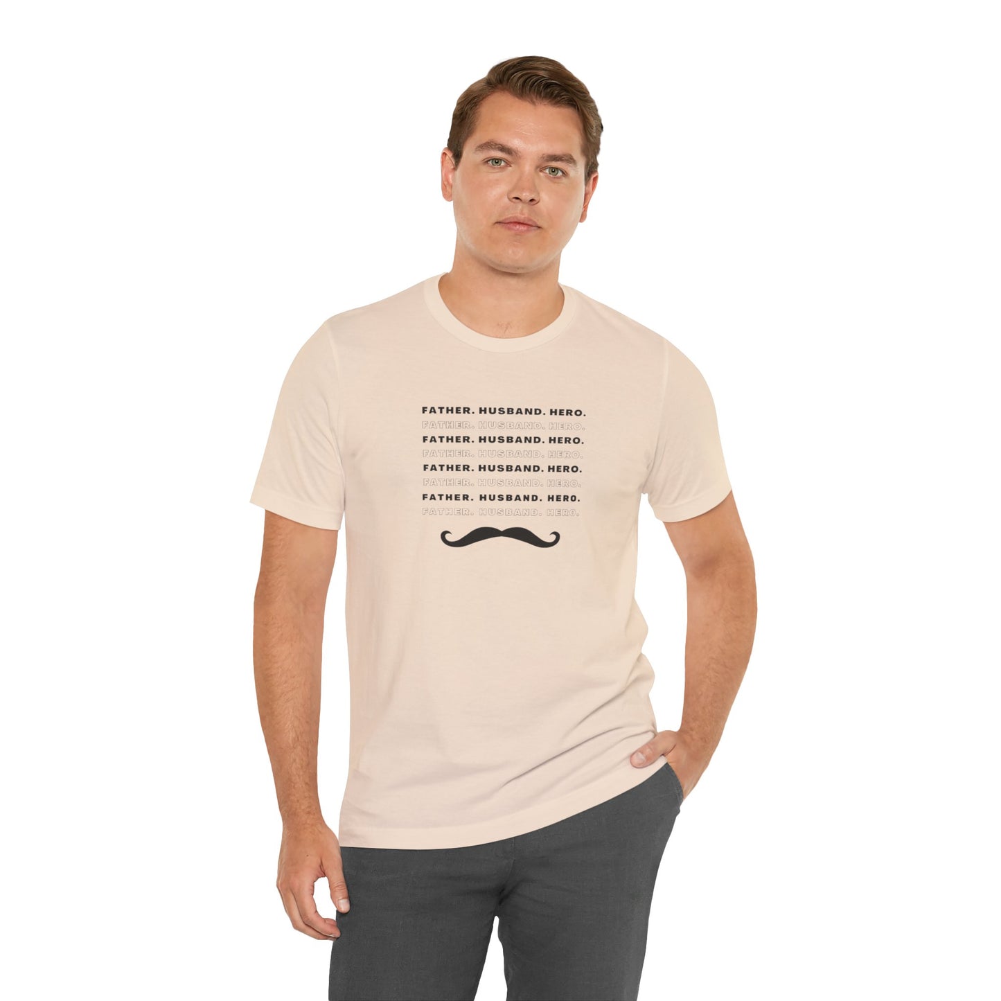 Moustache Unisex Jersey Short Sleeve Tee