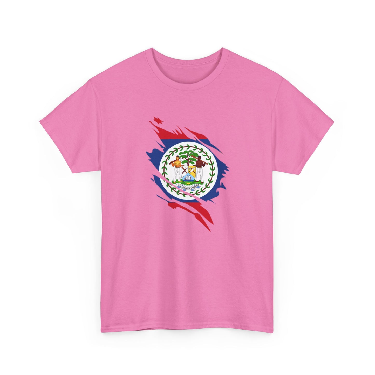 Belize Flag Unisex Heavy Cotton Tee