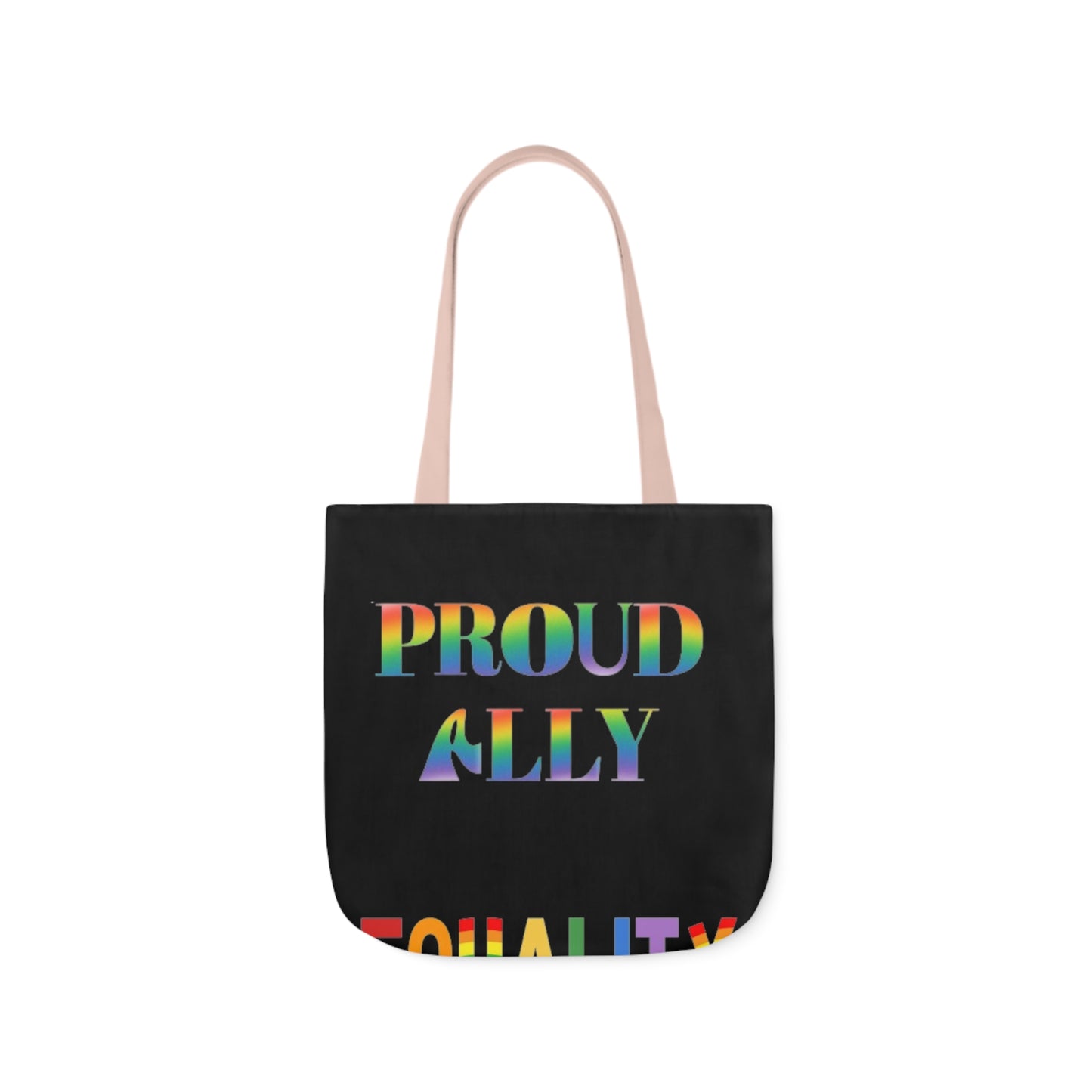 Proud Ally Canvas Tote Bag, 5-Color Straps
