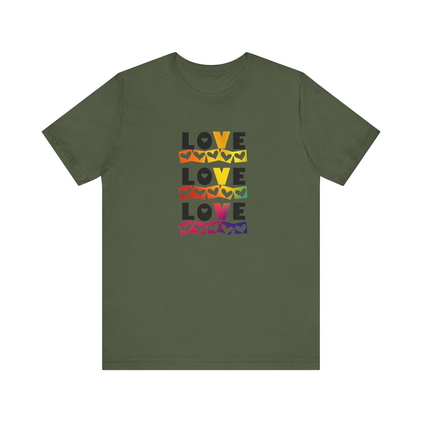 Love love love Unisex Jersey Short Sleeve Tee