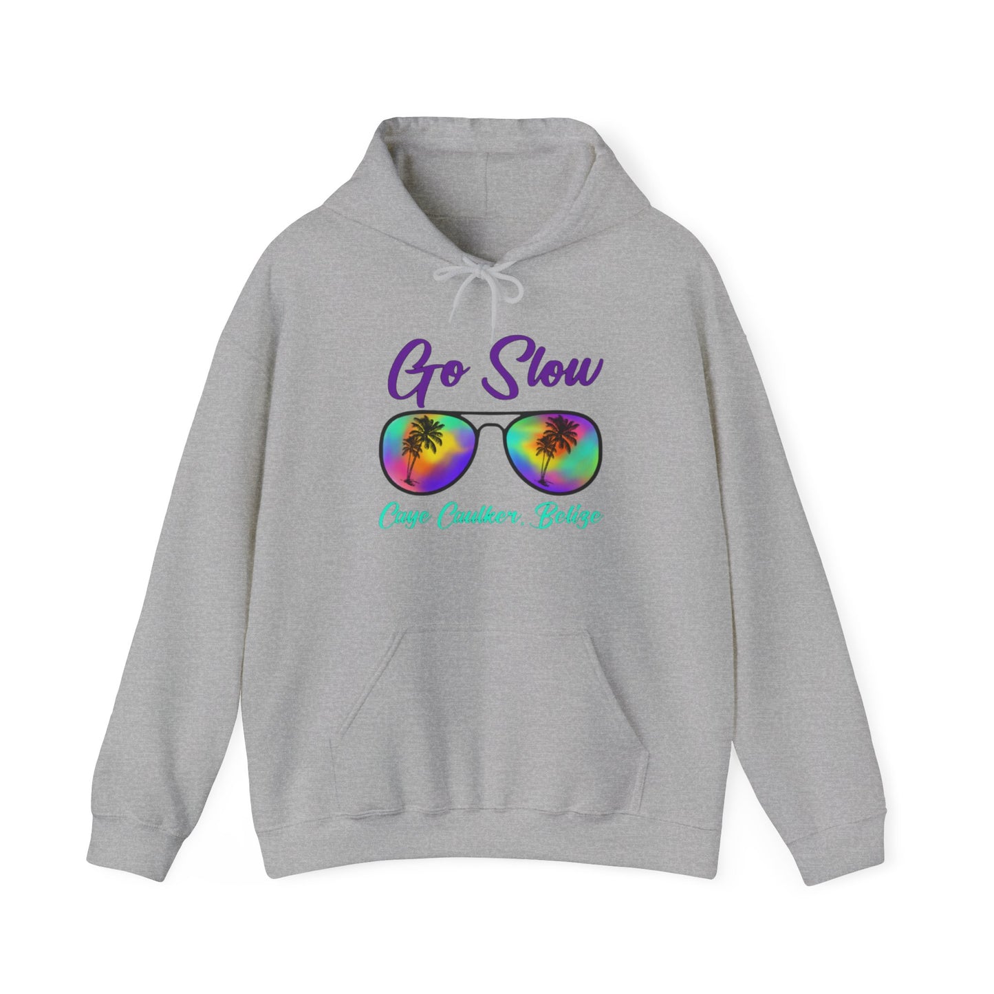 Go Slow Glasses Unisex Heavy Blend™ Hooded Sweatshirt