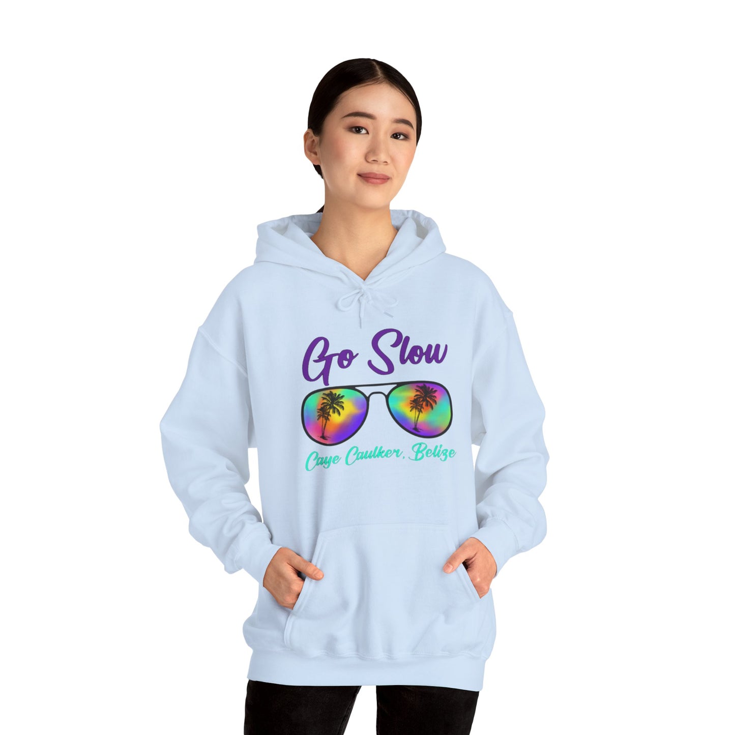 Go Slow Glasses Unisex Heavy Blend™ Hooded Sweatshirt