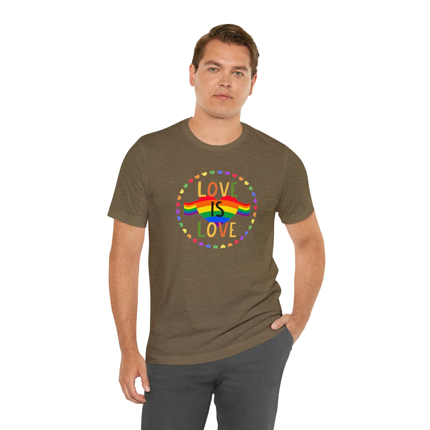 Love Unisex Jersey Short Sleeve Tee