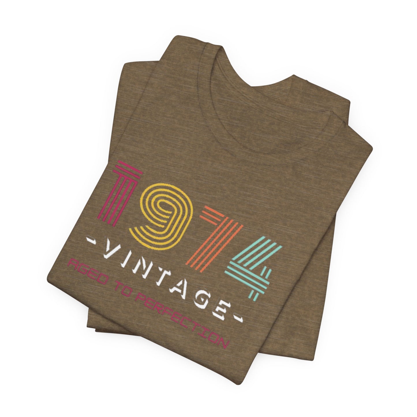 1974 Unisex Jersey Short Sleeve Tee