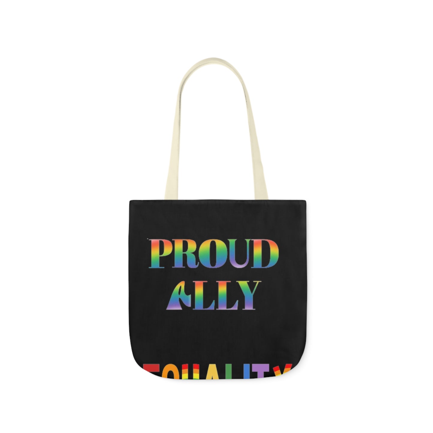 Proud Ally Canvas Tote Bag, 5-Color Straps