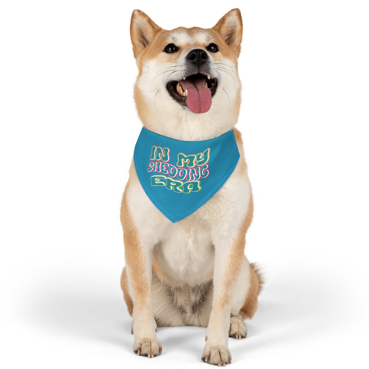 In My Shedding Era Pet Bandana Collar