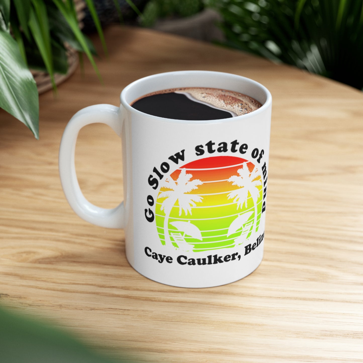 Go Slow State of mind Ceramic Mug 11oz