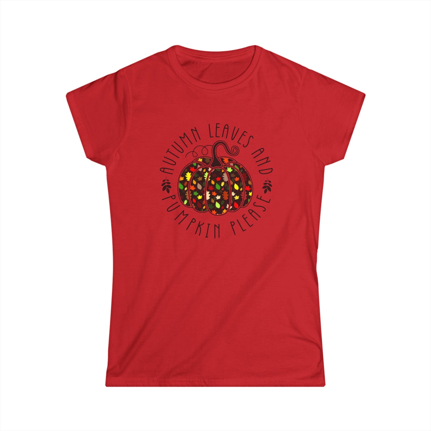 Autumn Leaves Women's Softstyle Tee