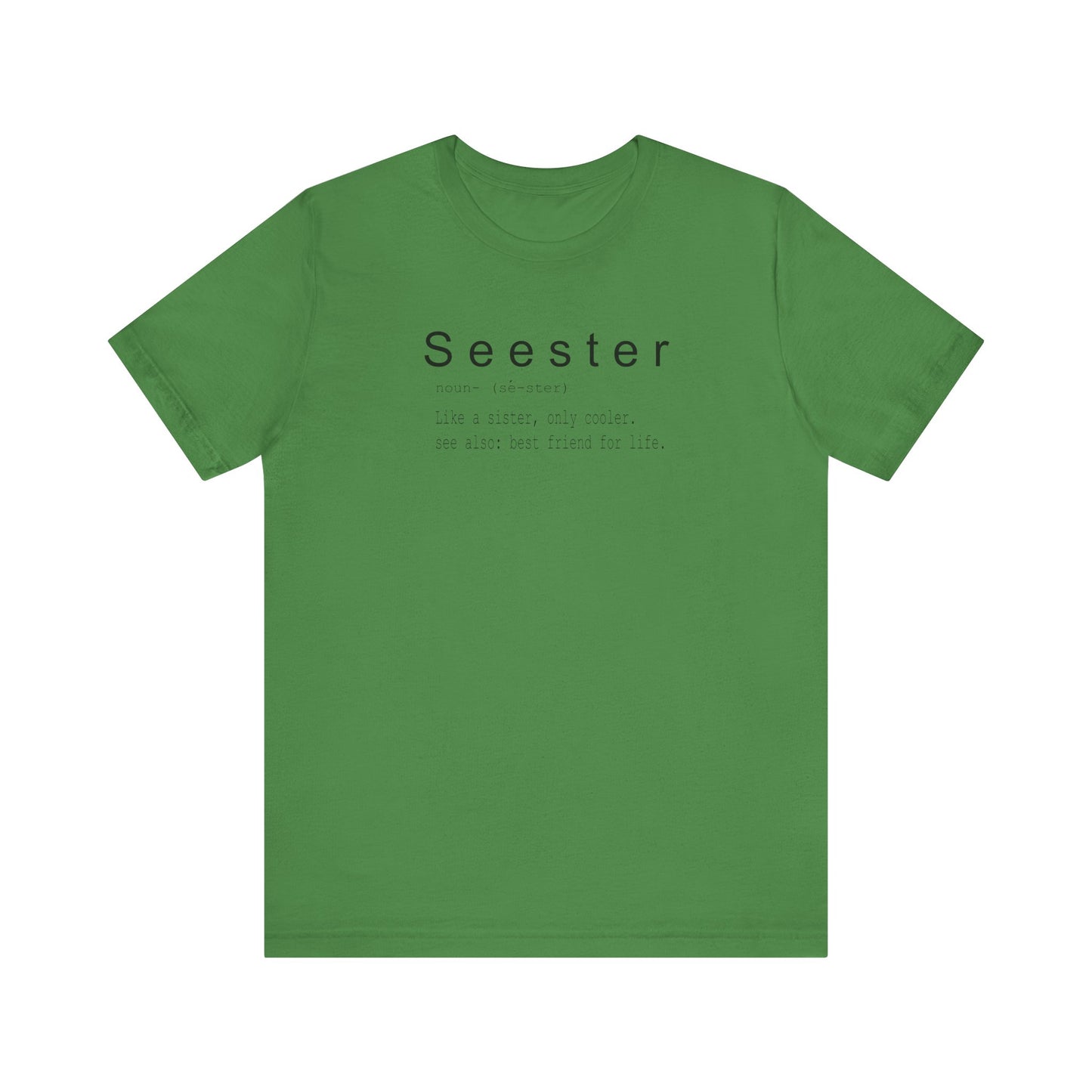 Seester Unisex Jersey Short Sleeve Tee