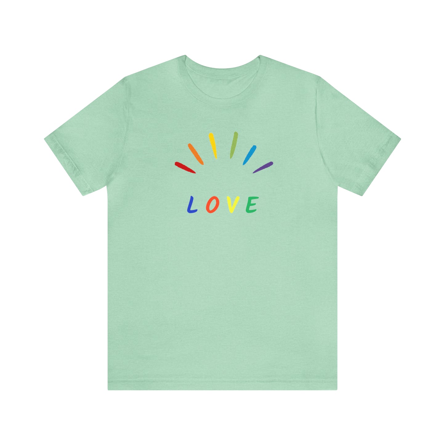 Love Unisex Jersey Short Sleeve Tee