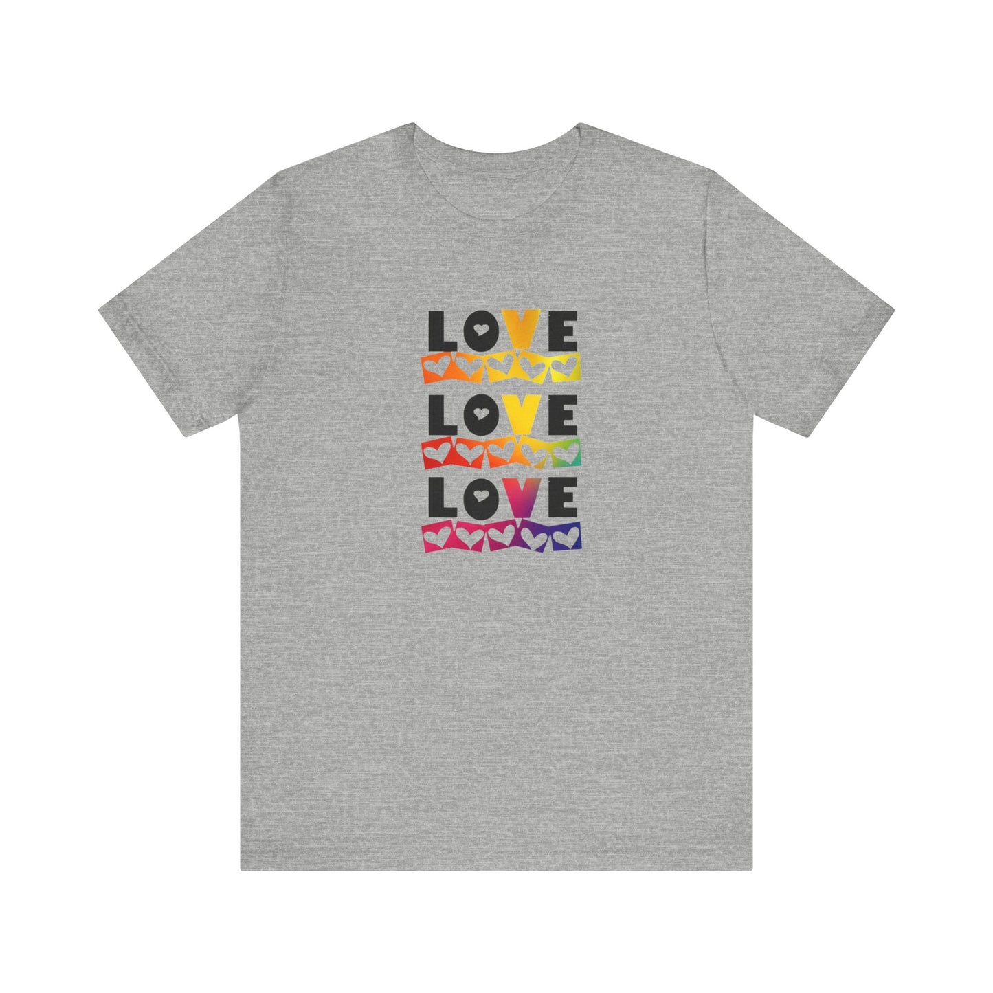 Love love love Unisex Jersey Short Sleeve Tee