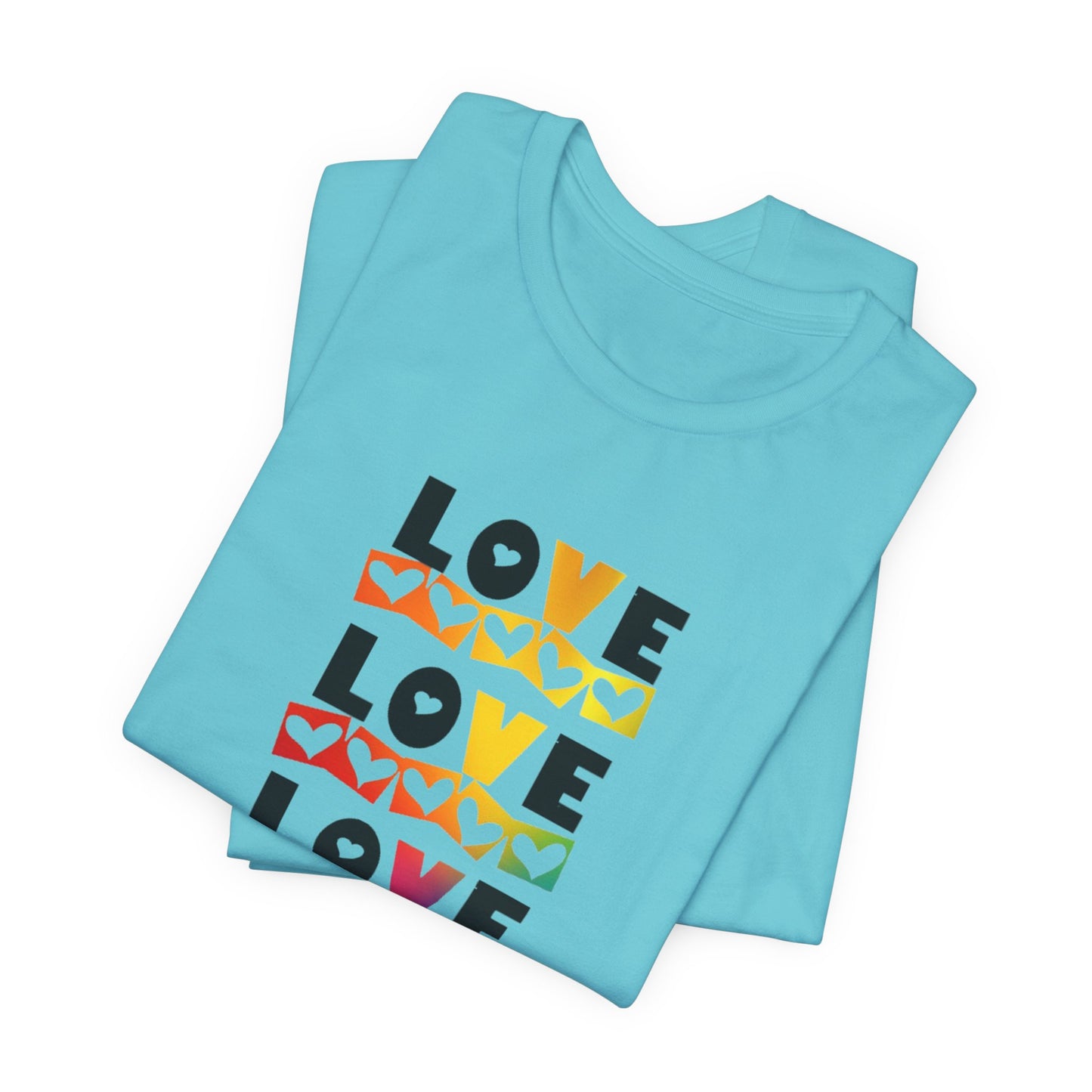 Love love love Unisex Jersey Short Sleeve Tee