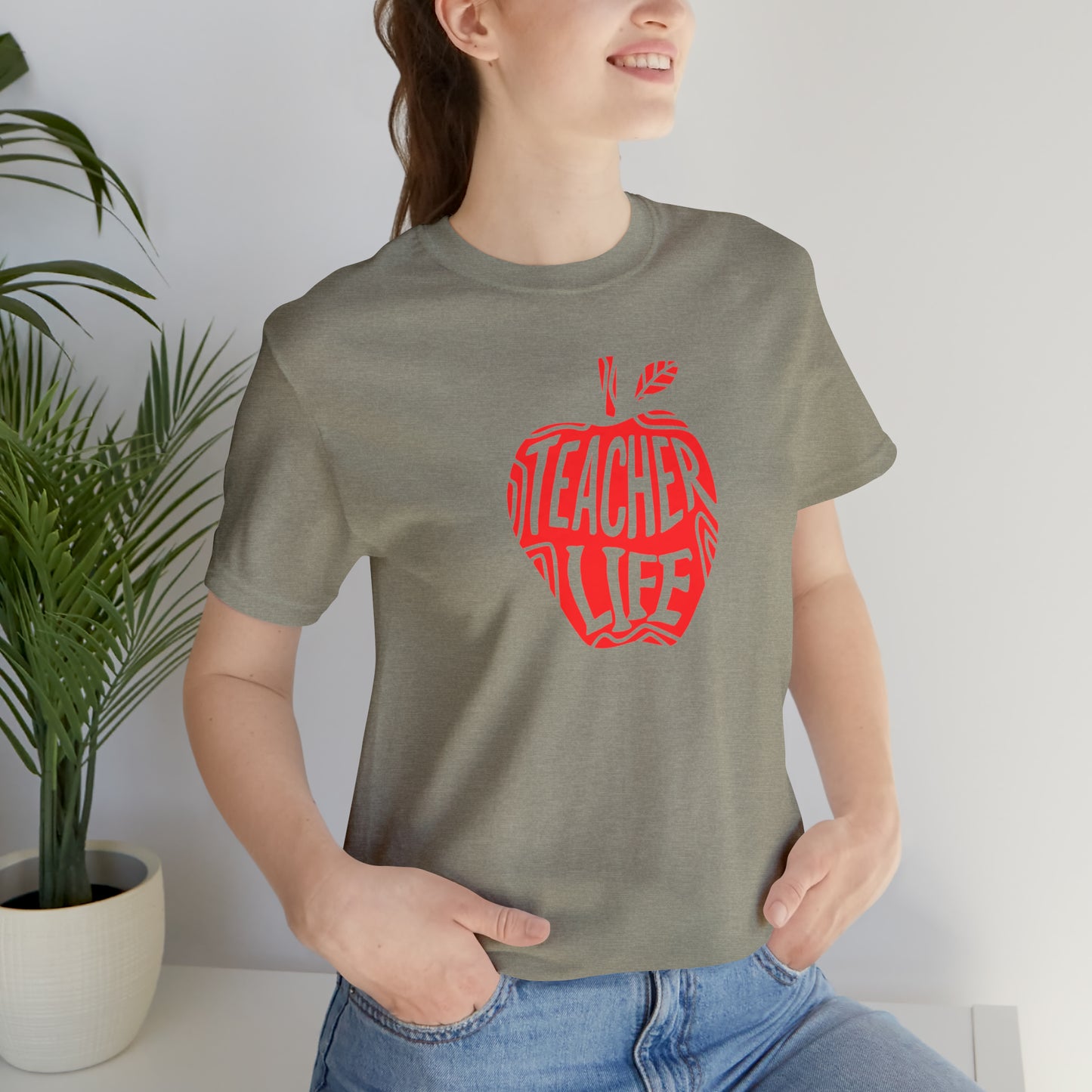 Apple a day Unisex Jersey Short Sleeve Tee