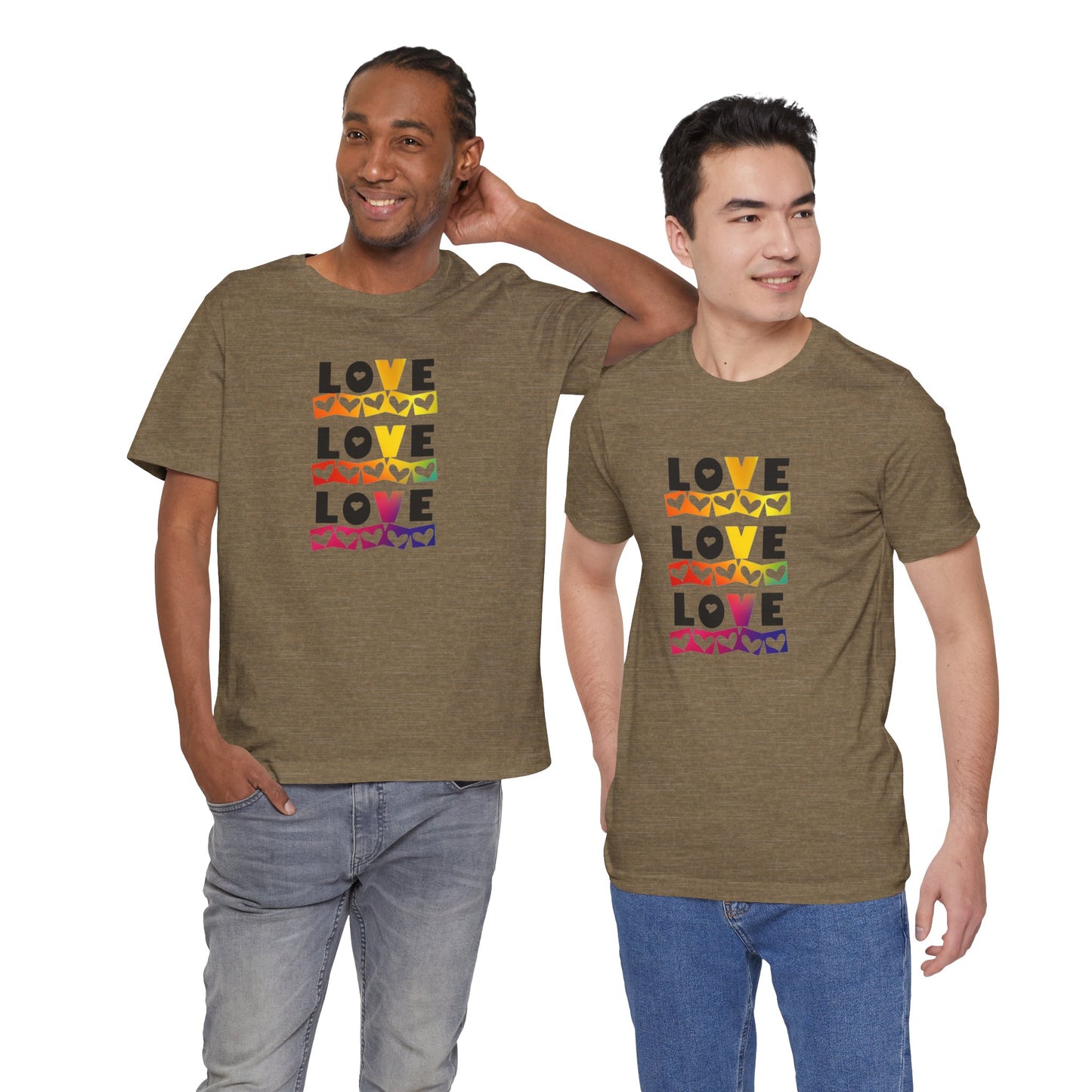 Love love love Unisex Jersey Short Sleeve Tee