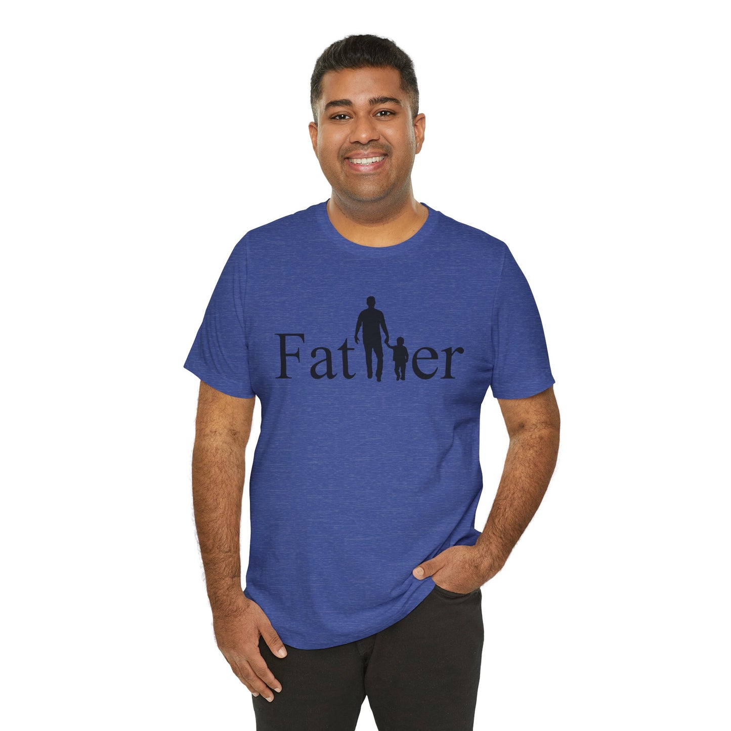 Father's Sillhouette Unisex Jersey Short Sleeve Tee