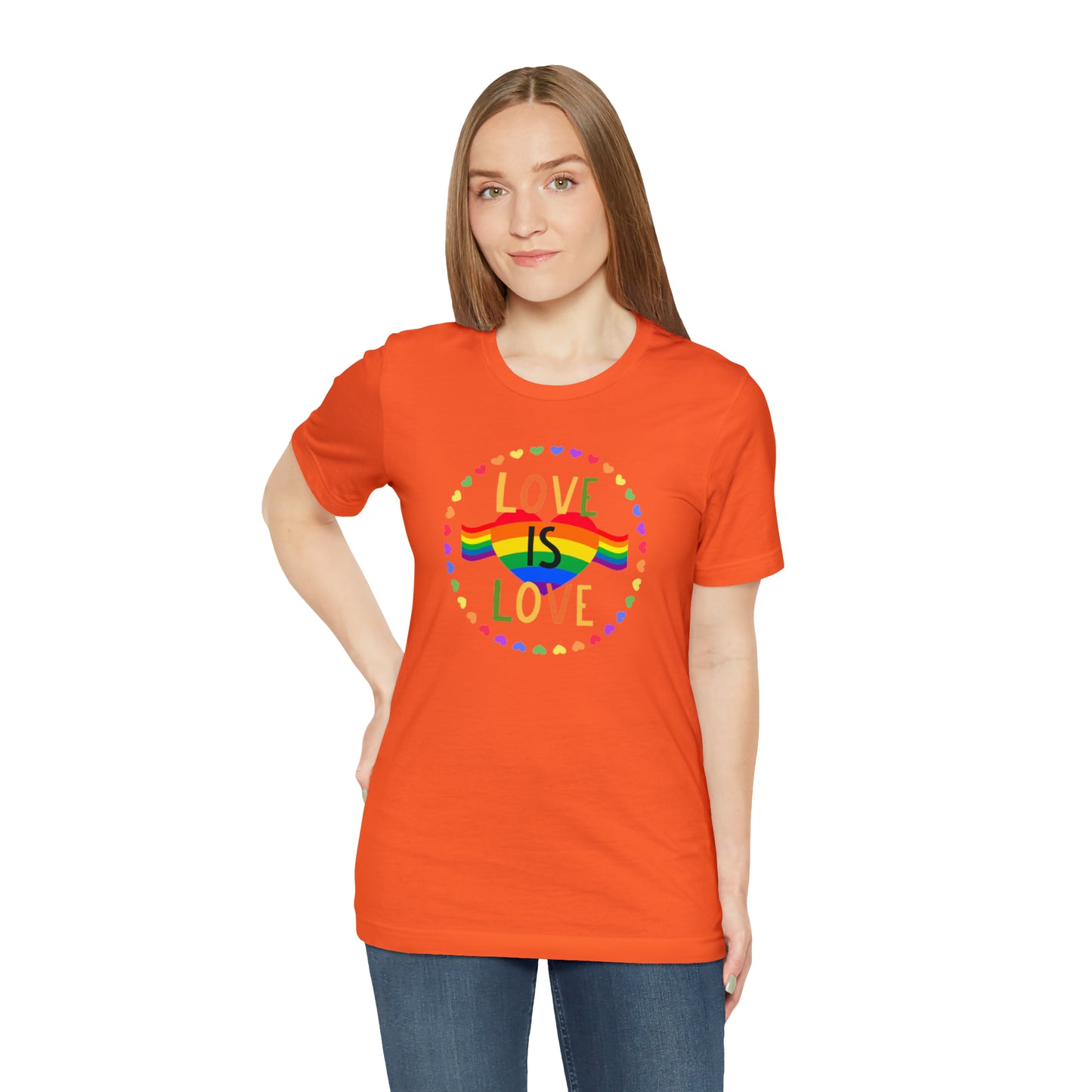 Love Unisex Jersey Short Sleeve Tee