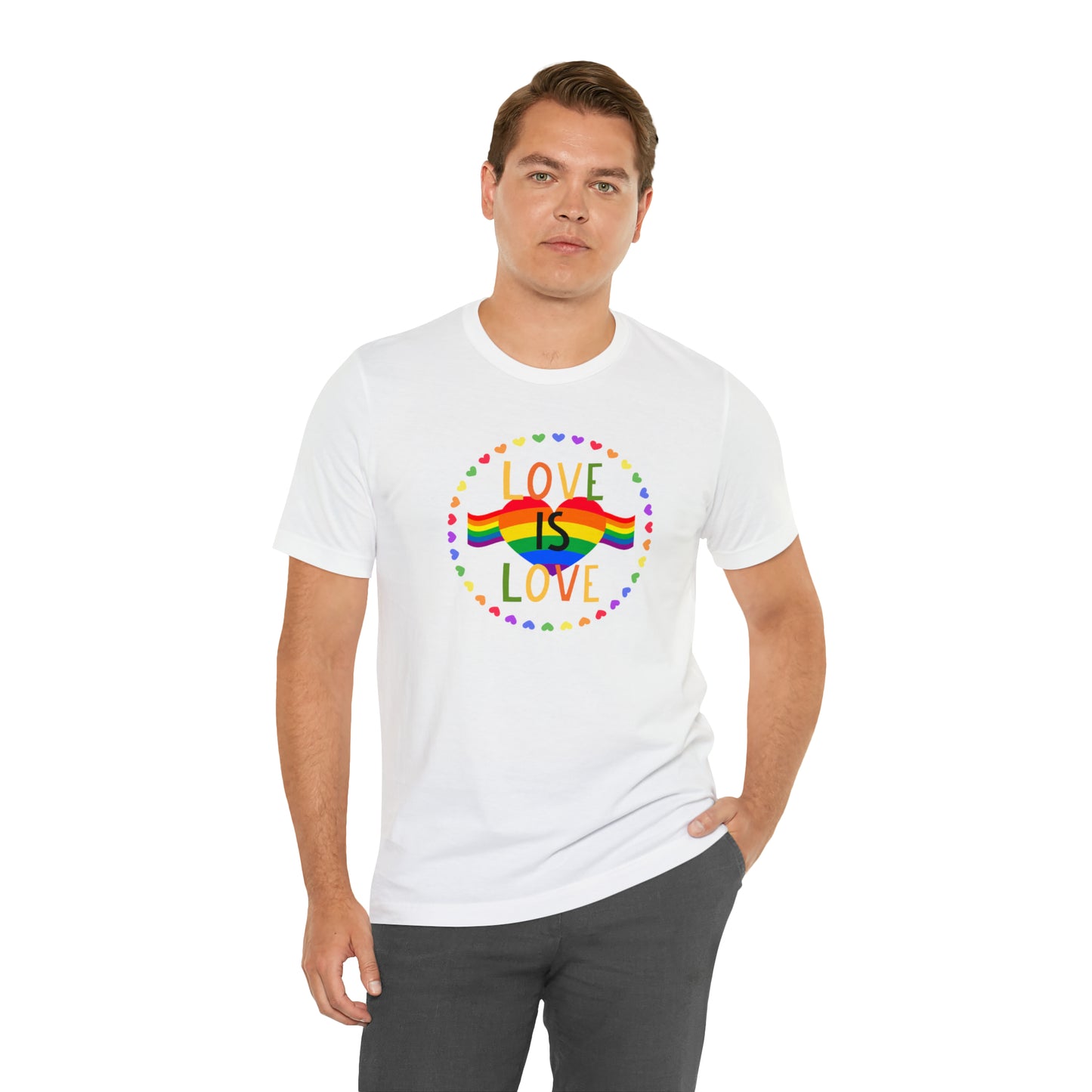 Love Unisex Jersey Short Sleeve Tee