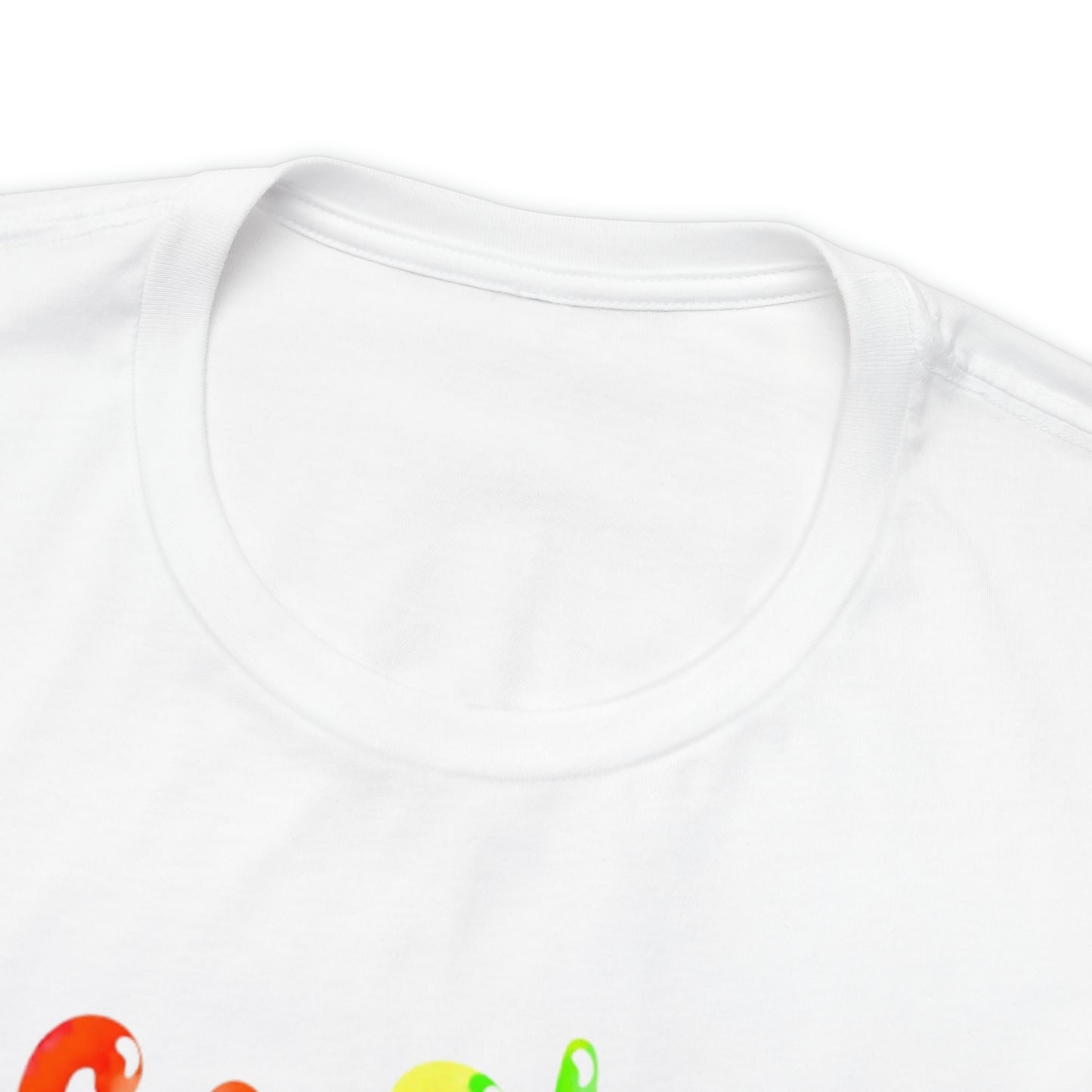 Go Slow Rainbow Unisex Jersey Short Sleeve Tee