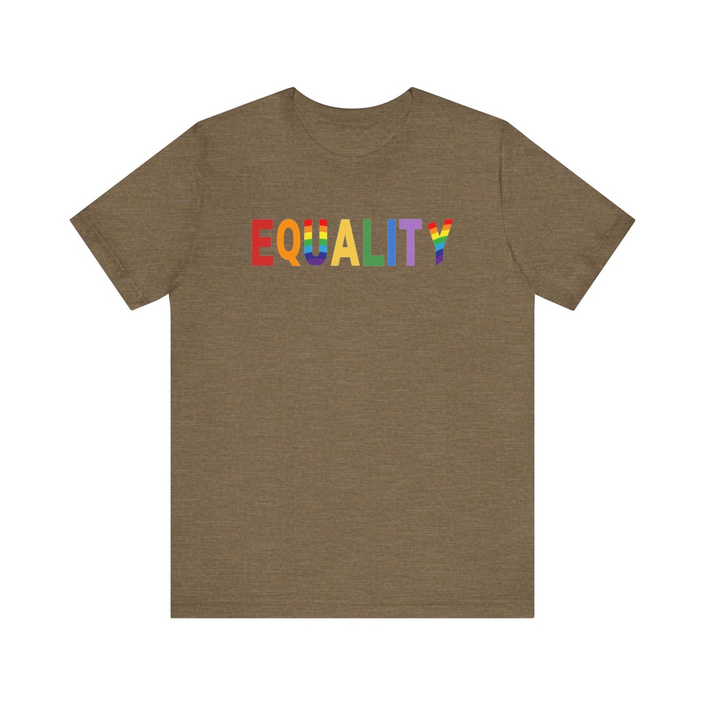 EQUALITY Unisex Jersey Short Sleeve Tee