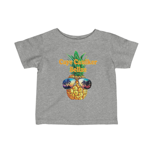 Infant Pineapple Fine Jersey Tee
