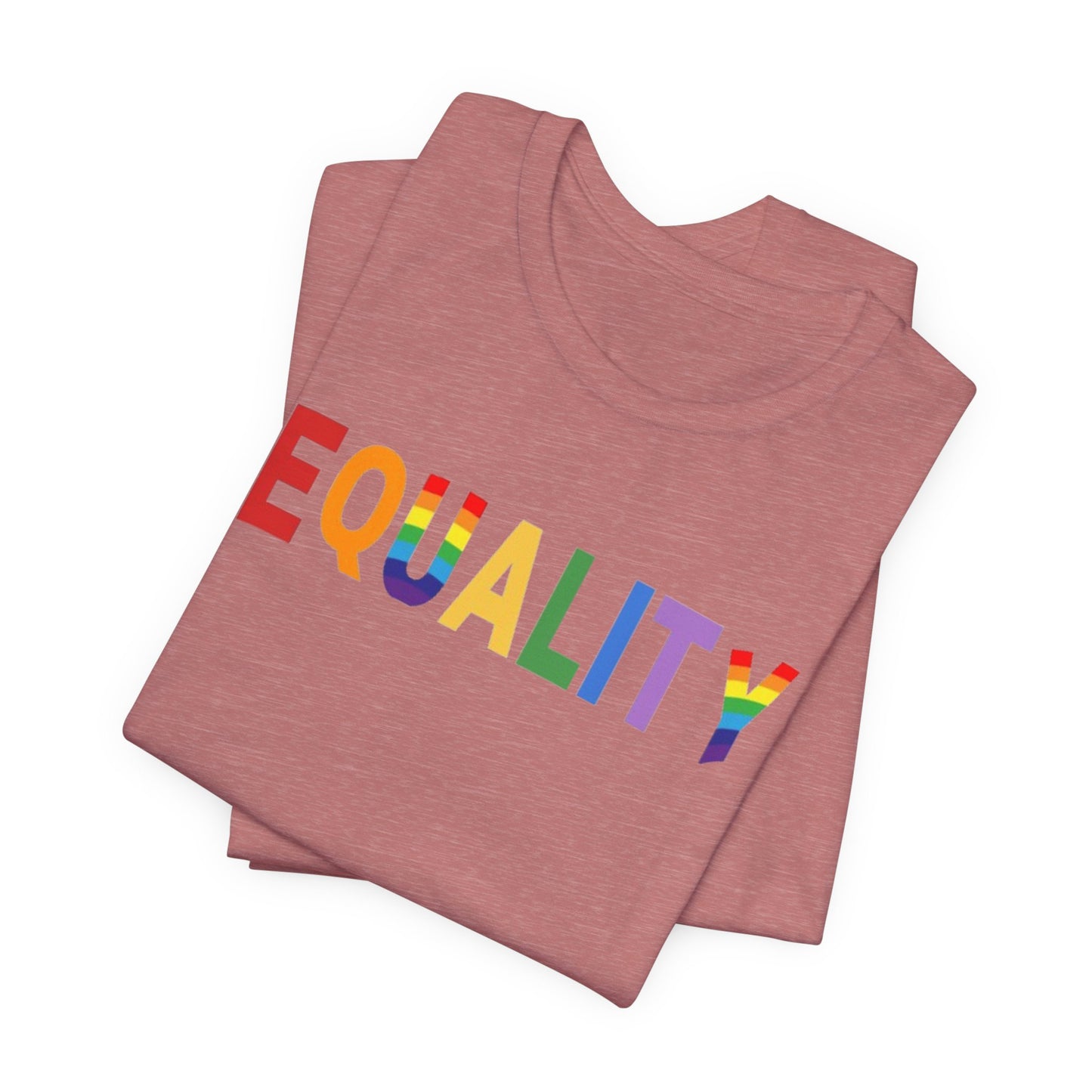 EQUALITY Unisex Jersey Short Sleeve Tee