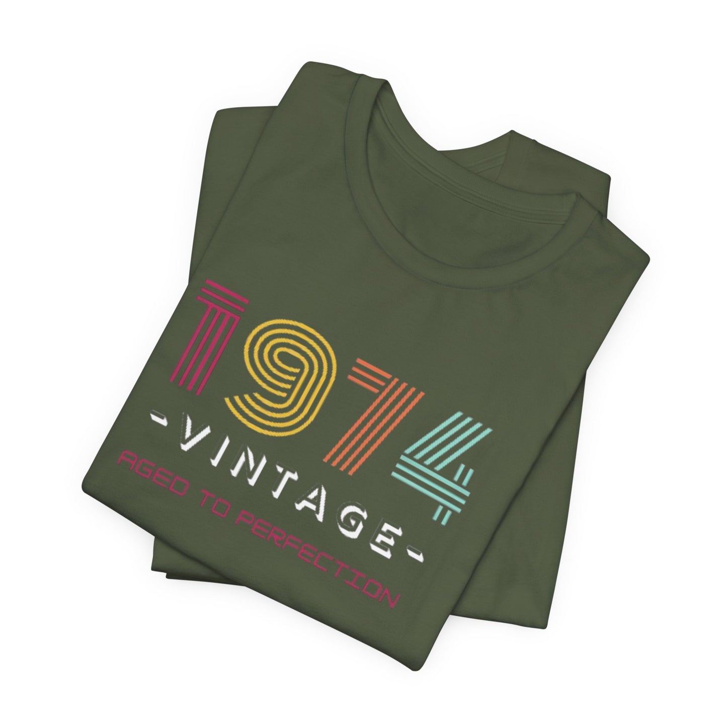 1974 Unisex Jersey Short Sleeve Tee