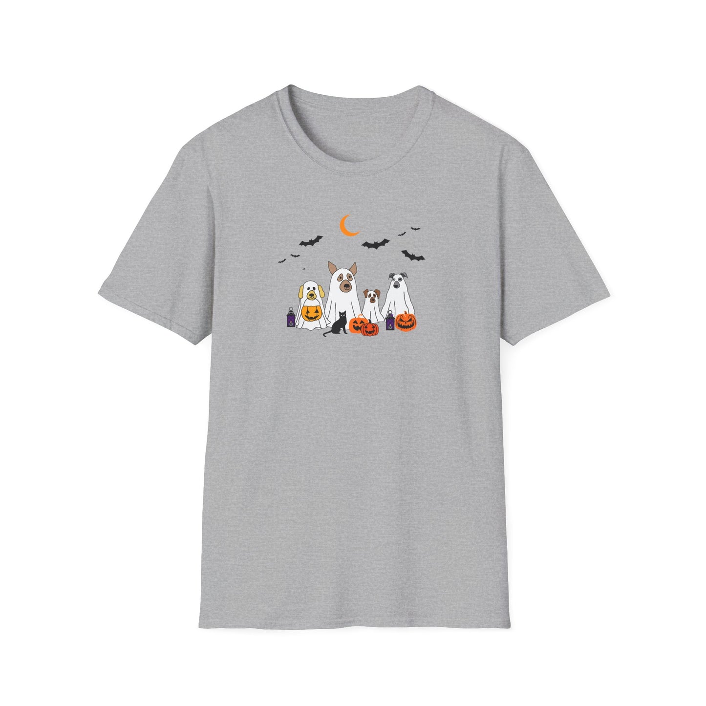 Ghost Pups Unisex Softstyle T-Shirt