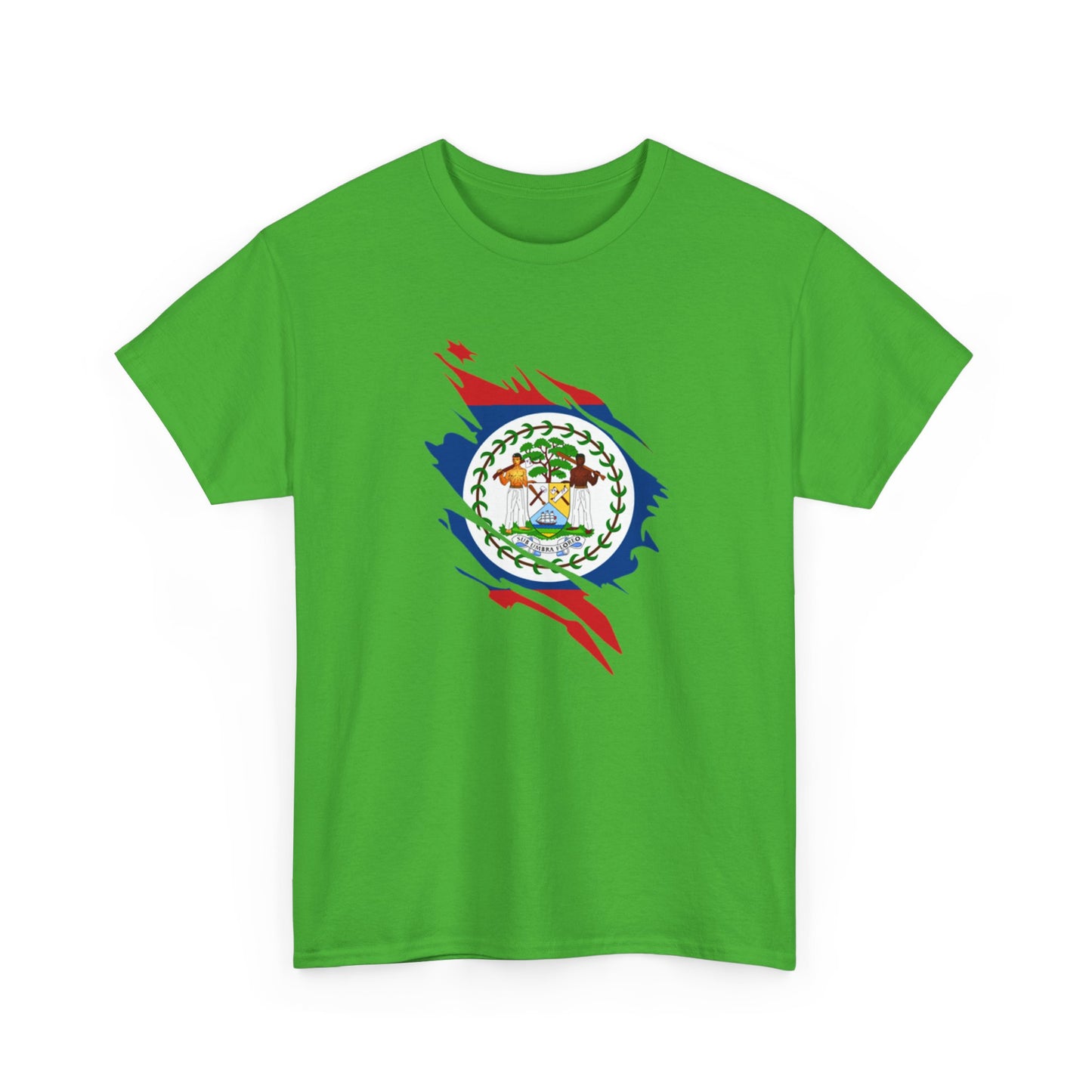 Belize Flag Unisex Heavy Cotton Tee