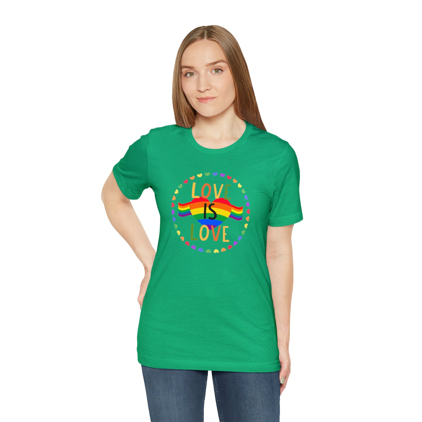 Love Unisex Jersey Short Sleeve Tee