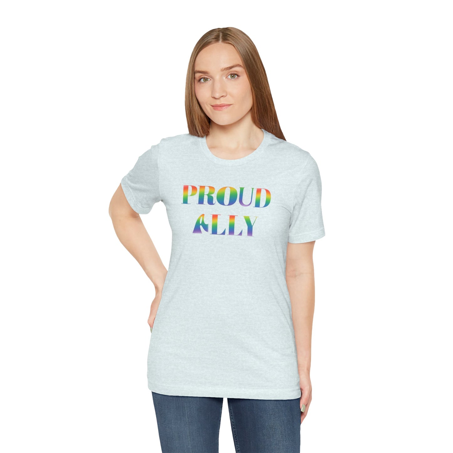 Proud Ally Unisex Jersey Short Sleeve Tee