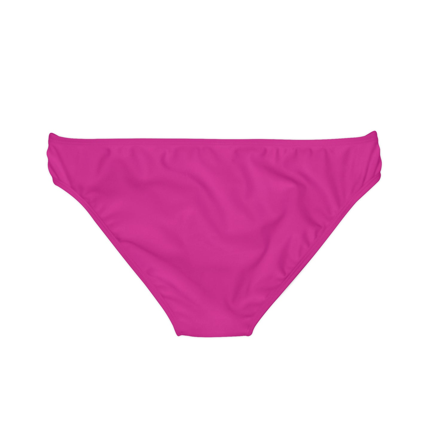 Summer VIbes Loop Tie Side Bikini Bottom (AOP) Pink
