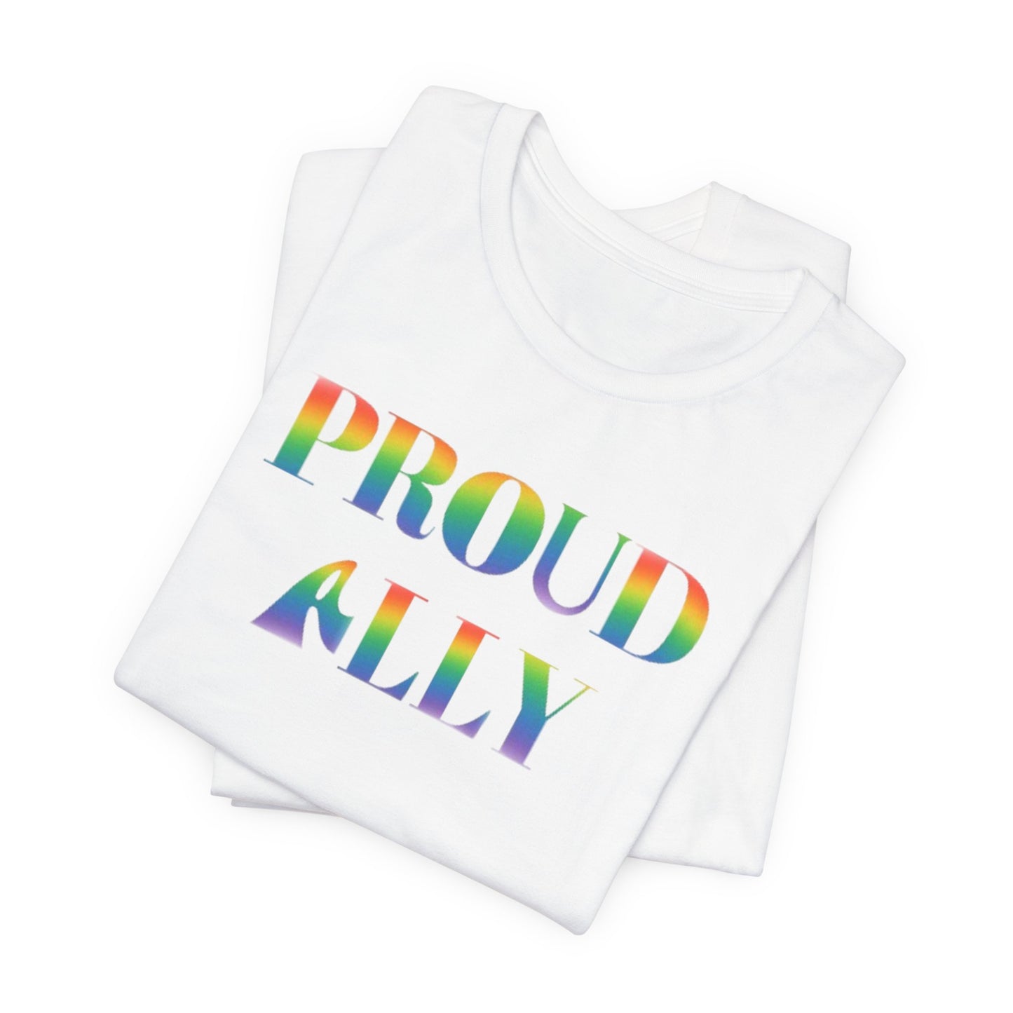 Proud Ally Unisex Jersey Short Sleeve Tee