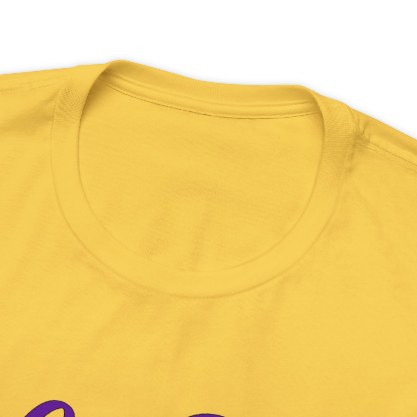 Unisex  Go Slow Purple Short Sleeve Tee