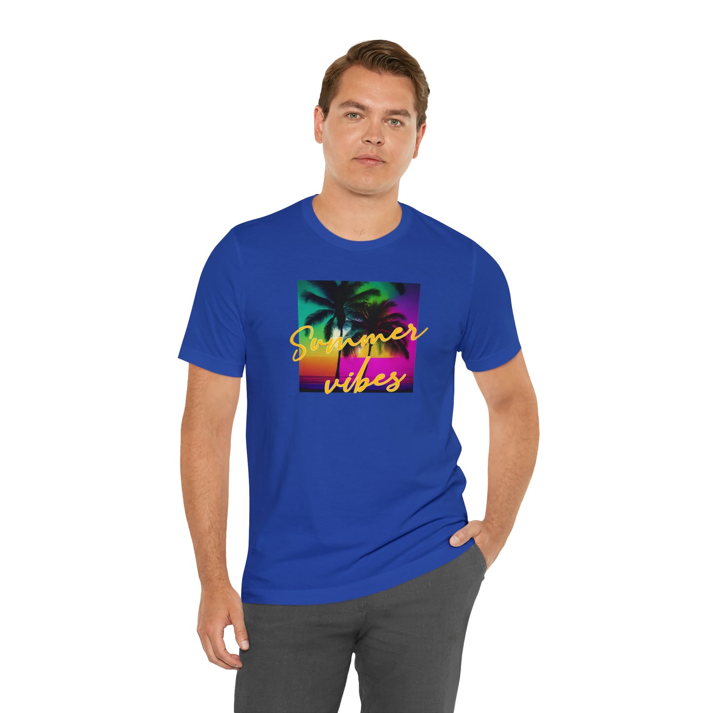 Summer Color Unisex Jersey Short Sleeve Tee