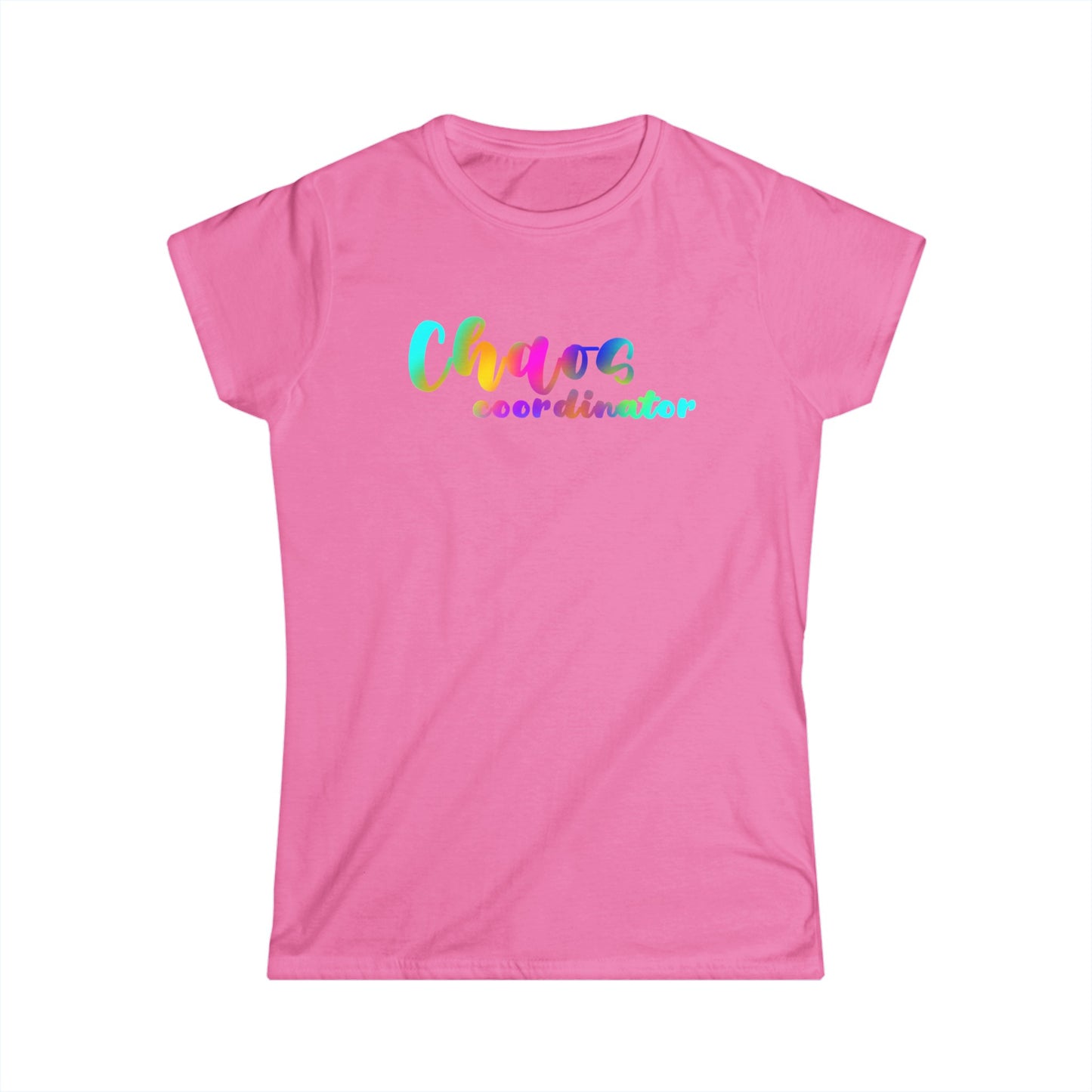 Chaos Coordinator Women's Softstyle Tee