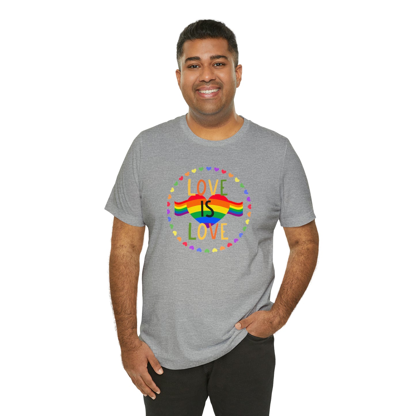 Love Unisex Jersey Short Sleeve Tee